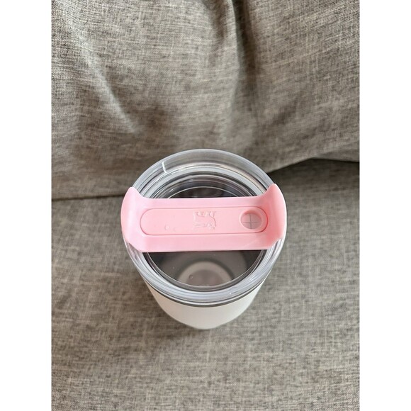 Stanley Quencher Tumbler 20oz Pink Logo Pink Slider - Picture 5 of 7